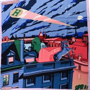 Hermes 70 cm silk scarf